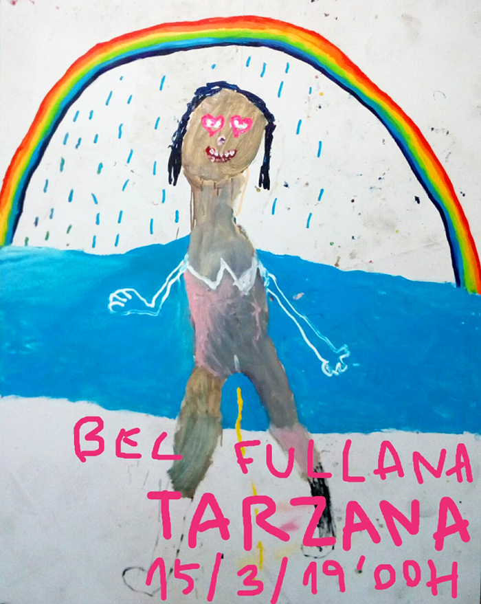 Bel Fullana – TARZANA. Solo show at Herrero de Tejada Gallery, Madrid. March 15 2018.