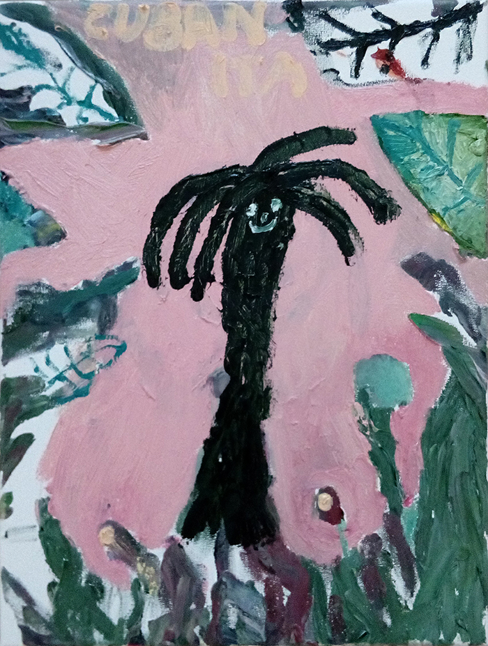 Bel Fullana – CUBANITA. Oil on canvas. 40 x 30 cm. 2017
