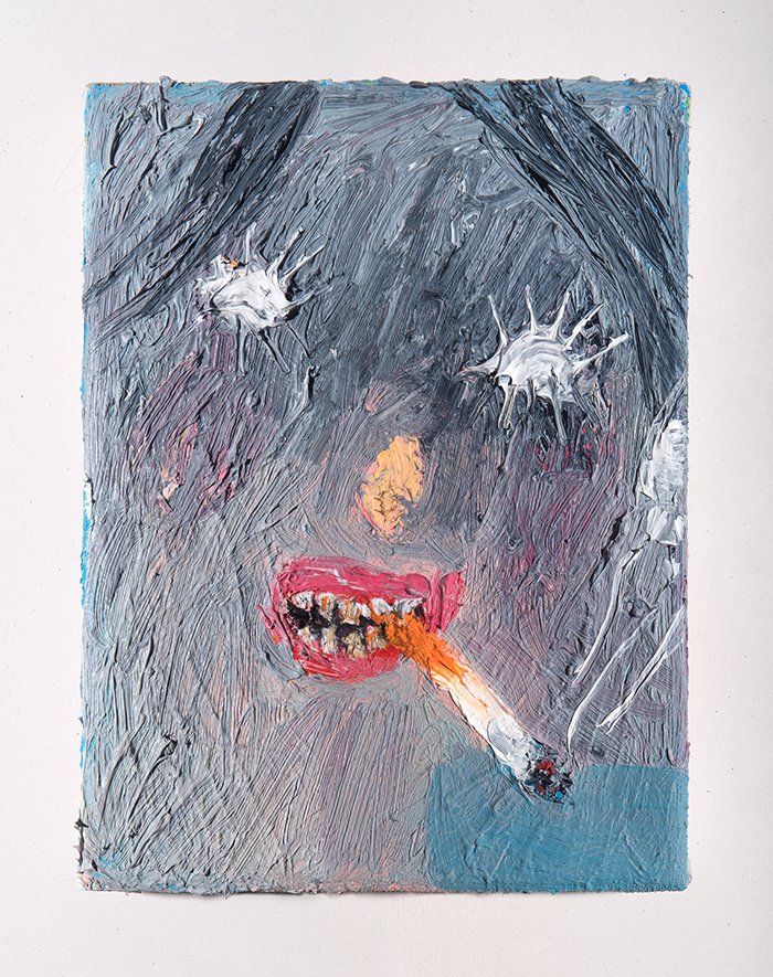 Bel Fullana – EL AMANECER DE YLENIA. Oil on canvas. 22 x 16 cm. 2018